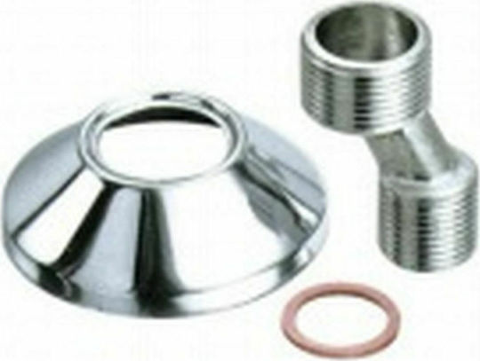Viospiral Eccentric Heavy Duty Type Battery 45mm 1/2"x3/4" 05-2655 Plumbing Installation Fitting