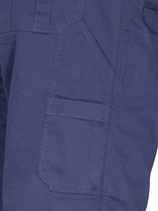 Cofra Kalamata Παντελόνι Εργασίας Navy Μπλε από Βαμβάκι