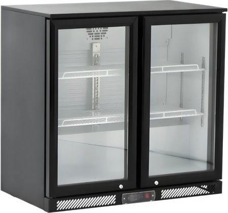 Karamco GN-220H Ψυγείο Back Bar Διπλό Υ89.5xΠ92xΒ50.5cm
