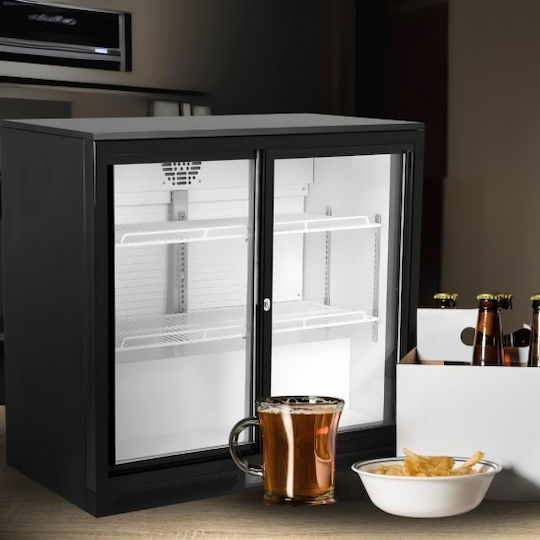 Karamco GN-220H Ψυγείο Back Bar Διπλό Υ89.5xΠ92xΒ50.5cm