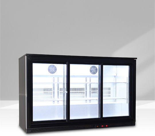 Eco Fridge Ψυγείο Back Bar 304lt με Τρεις Πόρτες Υ84xΠ135xΒ53.6cm