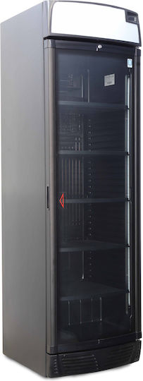 Eco Fridge CB400 Curved Getränkekühlschrank 372Es Einzeltürig H198xB59.5xT62.5cm
