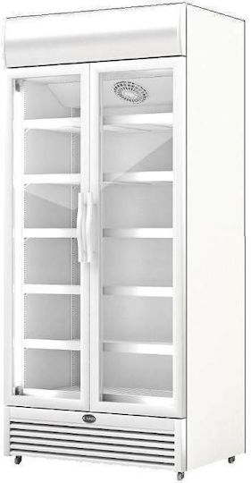 Sanden Intercool Double Beverage Refrigerator 1035lt H217xW102xD70cm White