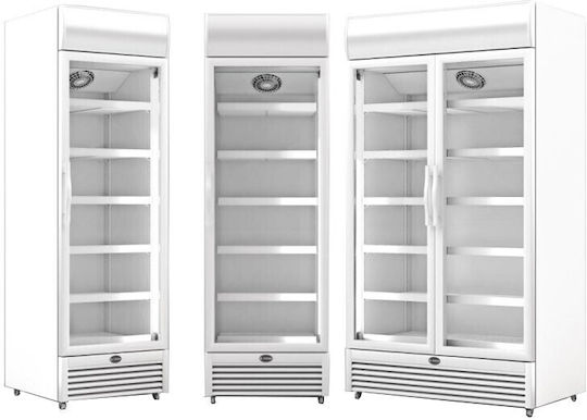Sanden Intercool Double Beverage Refrigerator 1035lt H217xW102xD70cm White