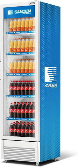 Sanden Intercool Ψυγείο Αναψυκτικών 455lt Μονόπορτο Υ200xΠ56xΒ61cm