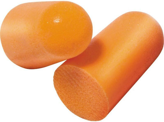 3M 1100 Single Use Earplugs in Orange Color Pack of 2 Pieces