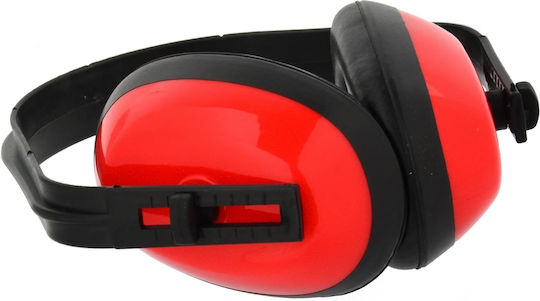 Geko G81069J Earmuffs with Band Red