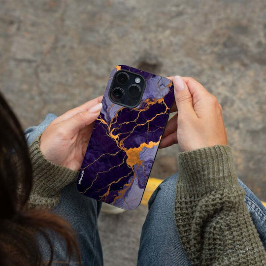 Sonique Marble Series Hülle für Samsung Galaxy Z Flip 6 Lila