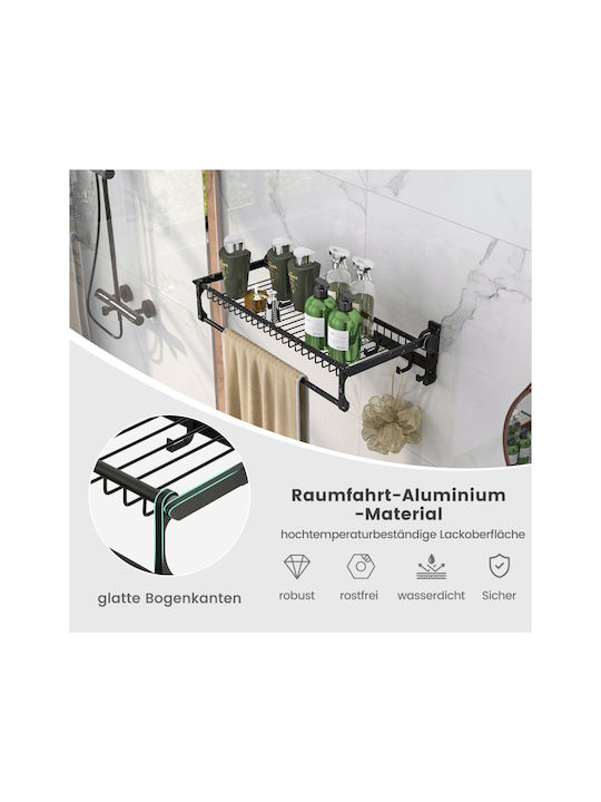 Costway Schiene Badezimmer Einzel Wandmontage Schrauben ​3x3cm Bronze