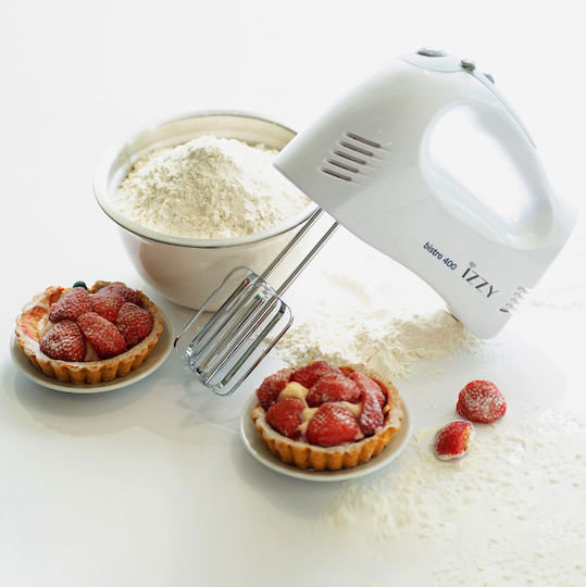 Izzy M1105 Bistro Hand Mixer 400W White