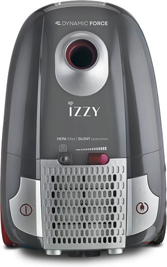 Izzy Dynamic Force K1 Ηλεκτρική Σκούπα 800W με Σακούλα 4lt Γκρι