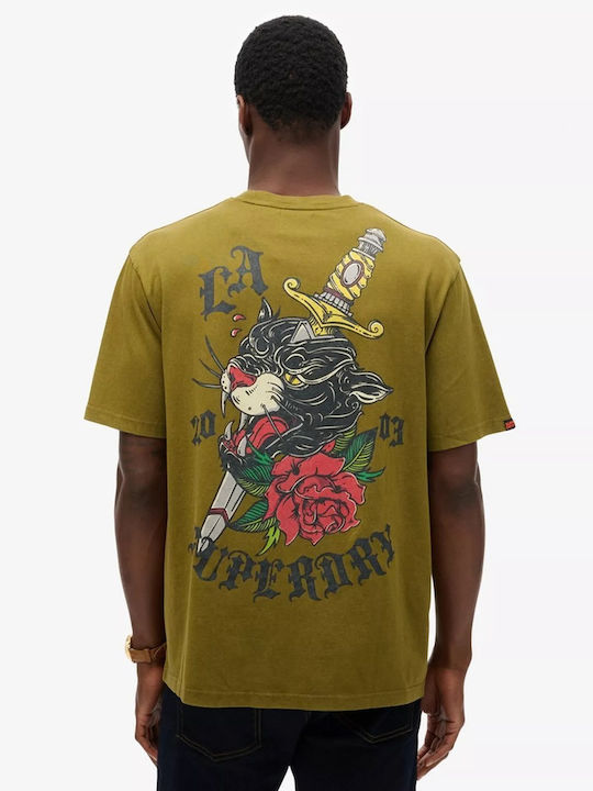 Superdry M D2 Ovin T-shirt Fir Green