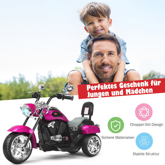 Kinder Motorrad Inspiriert Elektroantrieb 6 Volt Rosa