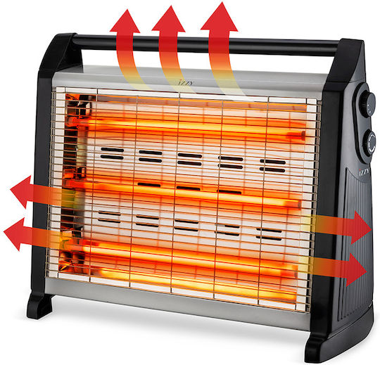 Izzy L-28 Σόμπα Χαλαζία με Θερμοστάτη 1500W