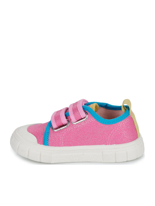Kids Sneakers with Scratch Pink