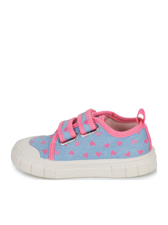 Παιδικά Sneakers με Σκρατς Μπλε