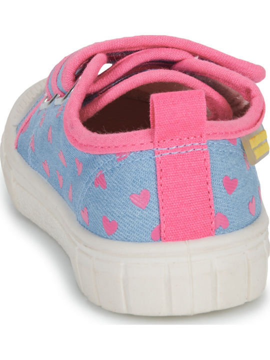 Παιδικά Sneakers με Σκρατς Μπλε