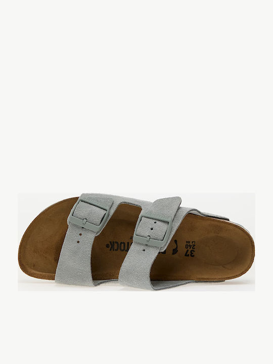Arizona Women's Flat Sandals in Green Color Narrow Fit