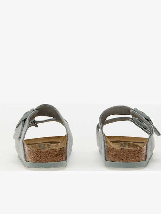 Arizona Women's Flat Sandals in Green Color Narrow Fit
