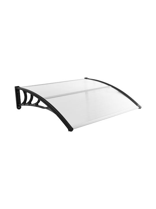 Costway Polycarbonat Kapuzinerdach Tür/Fenster P122xB99cm