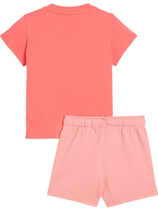 Puma Kids Clothing Sets with Pink Shorts 2 Pieces