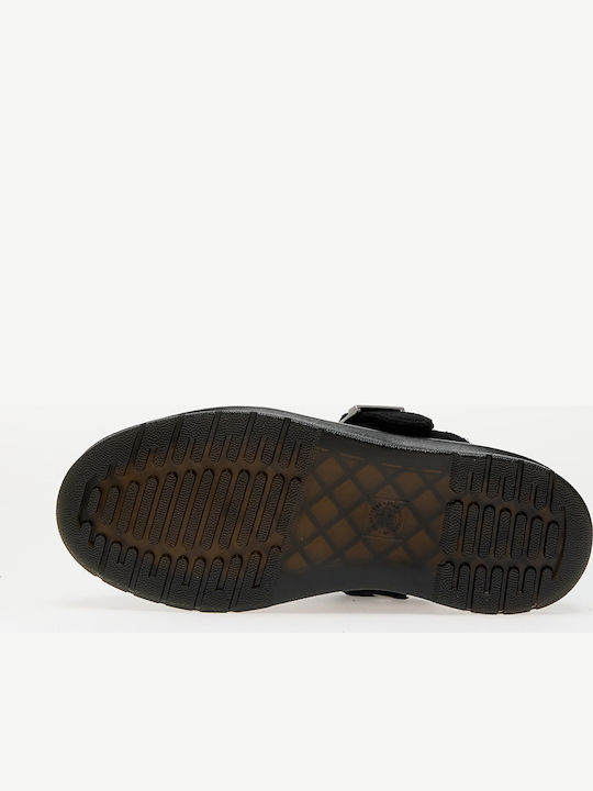 Dr. Martens Brookline Ανδρικά Δερμάτινα Σαμπό Μαύρα