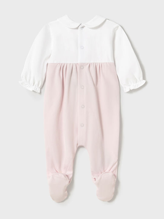 Mayoral Set Babystrampler Langärmliges Pink 2Stück
