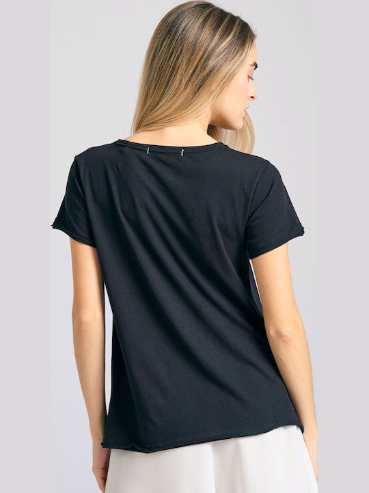 Funky Buddha T-Shirt Μαύρο