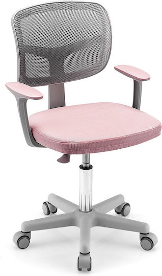 Pink Kids Desk Chair 54x50x80-91.5cm