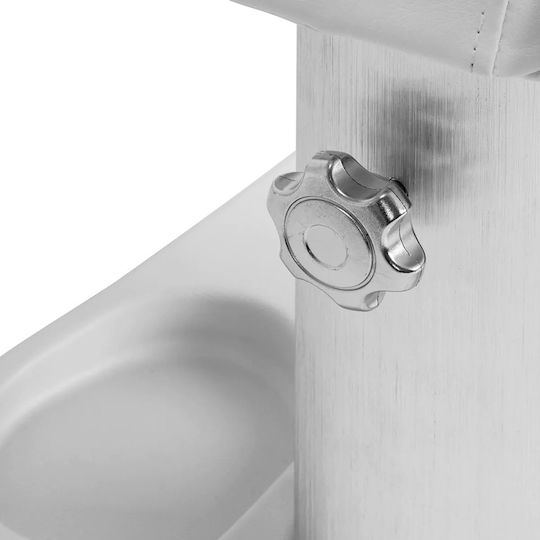 Azzurro Weiß 0150955 Rollender Fußstützenfuß