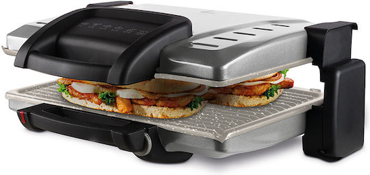 Izzy Green Toast XL Sandwich Maker Grill with Removable Plates 2100W Gray