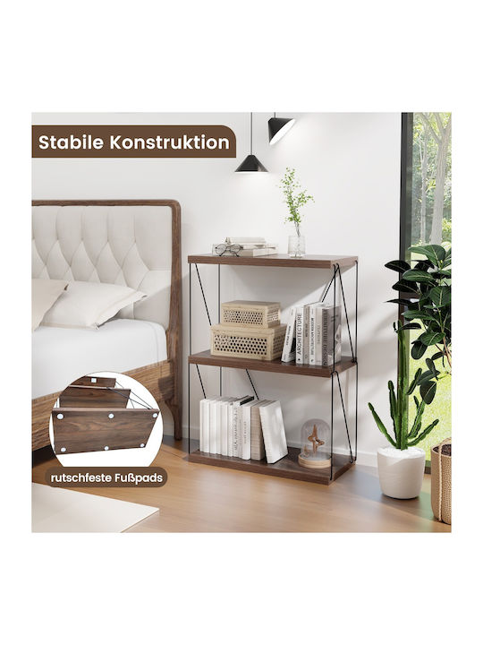 Brown Bookcase 60x29.5x82cm