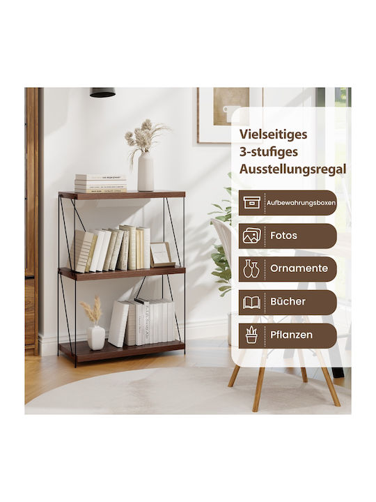 Industrial Bookcase 60x29.5x85.5cm