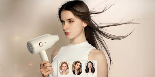Enchen Hair Dryer Turbo with Diffuser 1800W