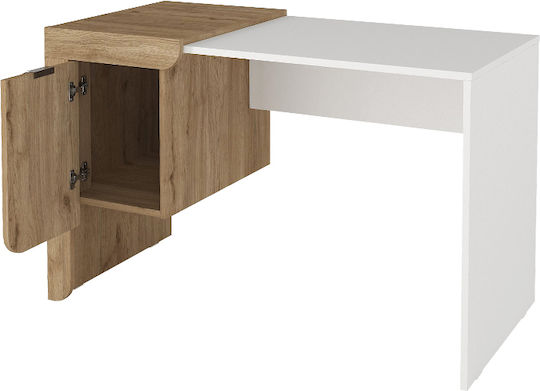 Schreibtisch Dario Holz Sepet Oak - White 120x60x73.2cm