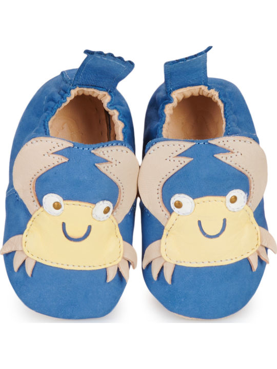 Easy Peasy Papuci pentru bebeluși Albastru My Blublu Crabe