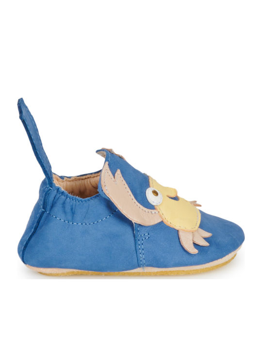 Easy Peasy Papuci pentru bebeluși Albastru My Blublu Crabe