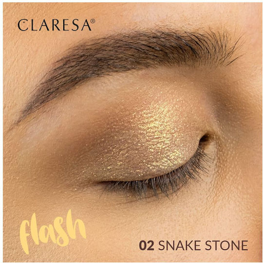 Claresa Flash Παλέτα με Σκιές Ματιών σε Στερεή Μορφή Snake Stone 3gr