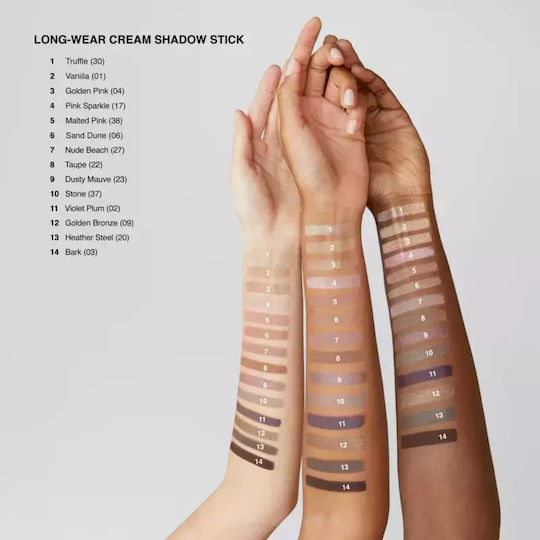Bobbi Brown Дълготрайна Крем Сенки За Очи В Стик С Бежов Цвят 1.6гр