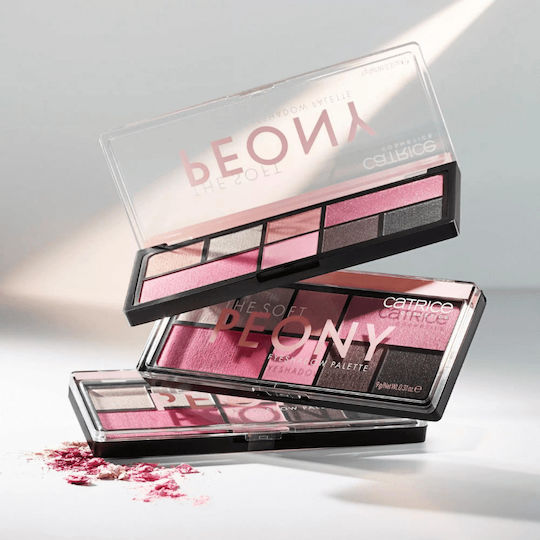 Catrice Cosmetics The Soft Peony Eyeshadow Palette Lidschattenpalette Matt in fester Form Soft Peony 9gr