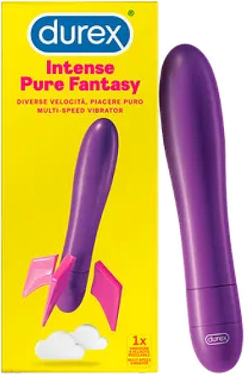 Durex Intense Pure Fantasy Mini Δονητής 9.4cm Μωβ