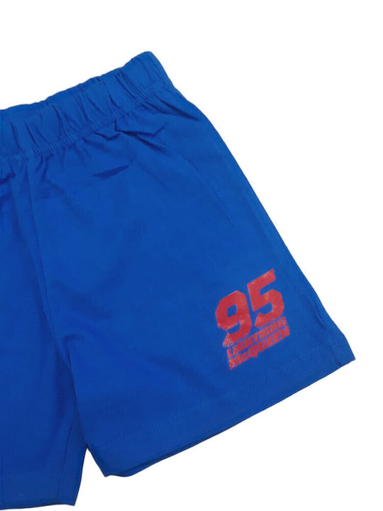 Disney Kids' Pajamas Summer Blue Speed Frenzy