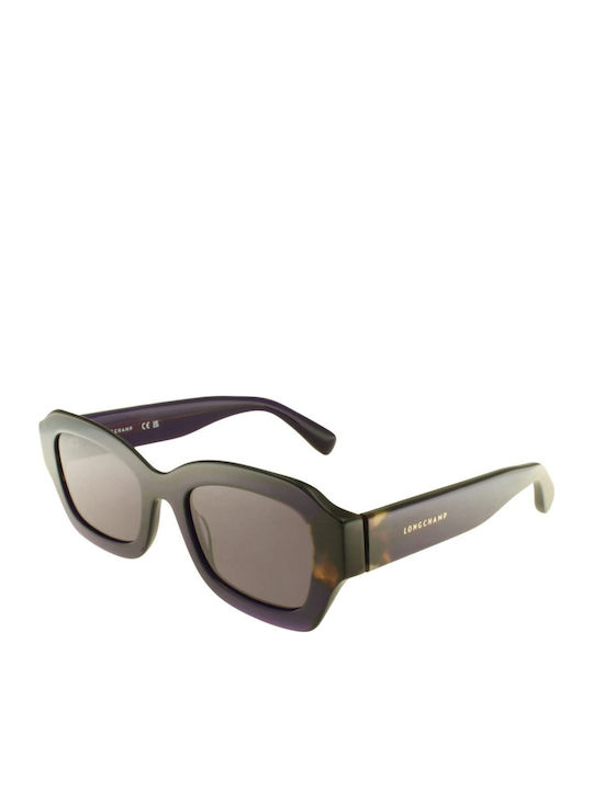 Longchamp Ochelari de soare Violet cu Cadru & Violet Lentilă