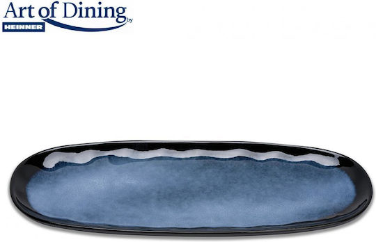 Heinner Serenity Πιάτο Ρηχό Οβάλ Κεραμικό Μπλε 15x15cm Heinner Serenity Πιάτο Ρηχό Οβάλ Κεραμικό Μπλε 15x15cm
