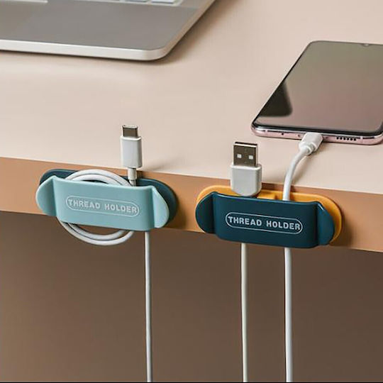 Set de 4 stabilizatoare de cabluri și organizatoare de prize duble Thread H
