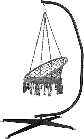 Costway Hammock Stand made of Metal in Pink Color 111x84x207cm