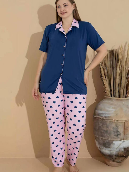 Boyraz Set Pijamale pentru Femei Colorful