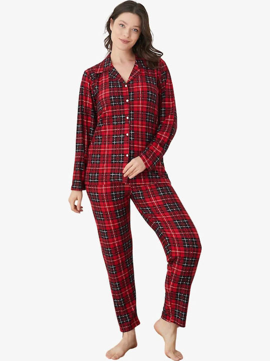 Boyraz Set Pijamale pentru Femei Colorful