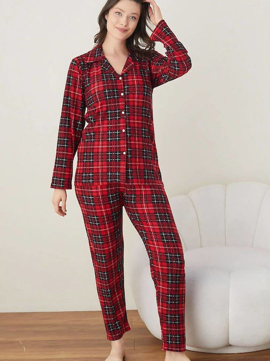Boyraz Set Pijamale pentru Femei Colorful
