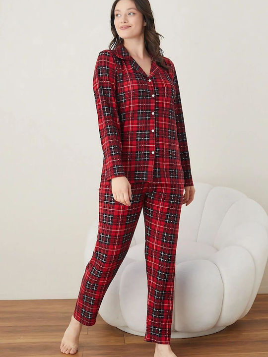 Boyraz Set Pijamale pentru Femei Colorful